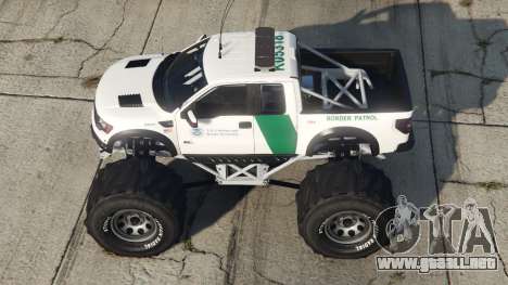 Ford F-150 Raptor Monster Truck Border Patrol