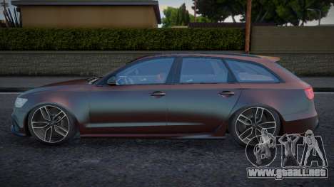 Audi RS6 C7 Diamond para GTA San Andreas