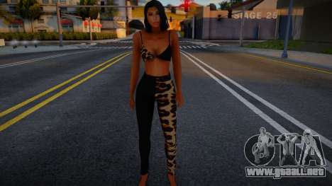 Sexy Brunette Girl v3 para GTA San Andreas