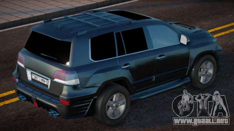 Lexus LX 570 INVADER Black para GTA San Andreas