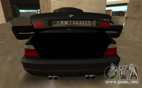 BMW M3 E46 COUPE stock para GTA San Andreas