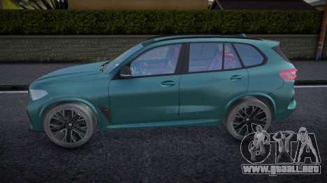 BMW X5m F95 CCD Diamond para GTA San Andreas