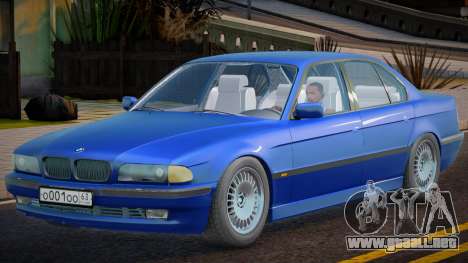 BMW E38 Onion para GTA San Andreas