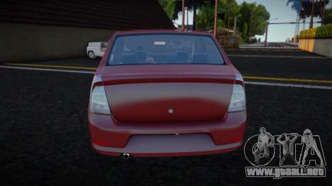 Renault Logan Red para GTA San Andreas