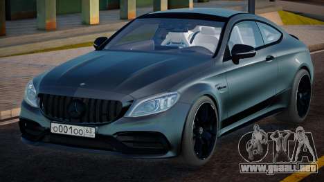 Mercedes-Benz C63s AMG Devo para GTA San Andreas