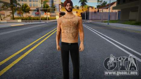 Tattoo Man para GTA San Andreas