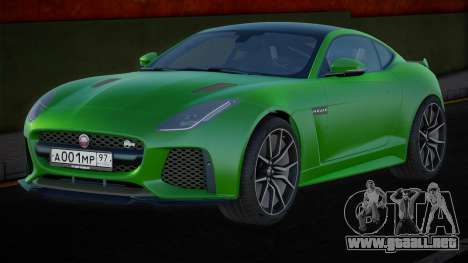Jaguar FType SVR Coupe 2019 FL para GTA San Andreas