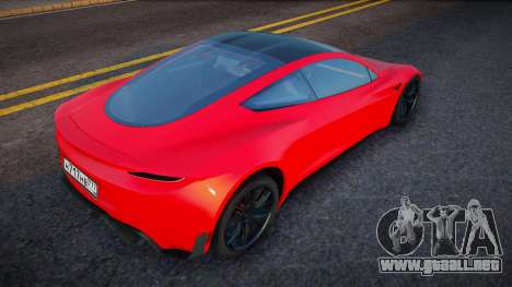 Tesla Roadster Jobo para GTA San Andreas