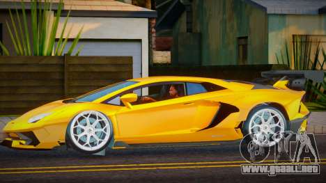 Lamborghini Aventador Oni para GTA San Andreas