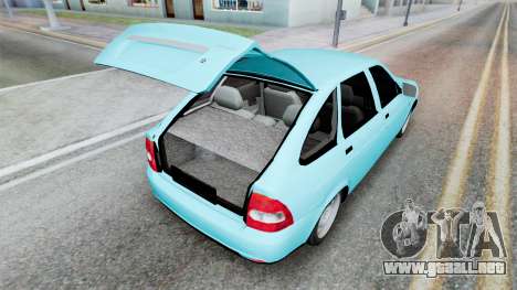 Lada Priora (2172) Sky Blue para GTA San Andreas