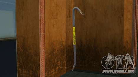 Crowbar para GTA Vice City