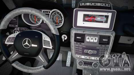 Mercedes Benz G63 Black Edition para GTA San Andreas