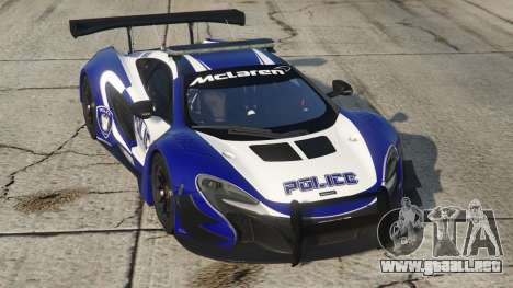 McLaren 650S GT3 Police