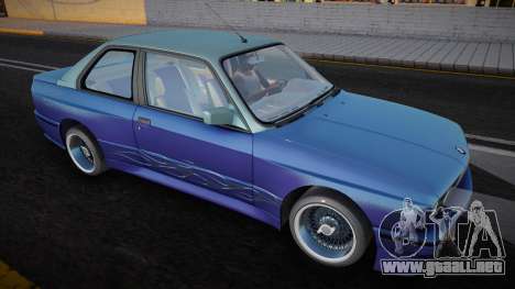 Bmw M3 E30 Vinyl para GTA San Andreas