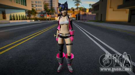 Nana Kouzuki - God Eater 2: Rage Burst para GTA San Andreas