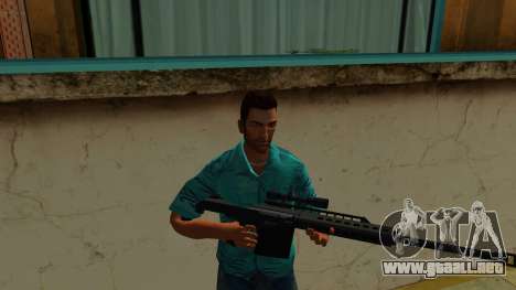 GTA V PC Vom Feuer Heavy Sniper para GTA Vice City