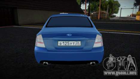 Subaru Legacy 2005 para GTA San Andreas