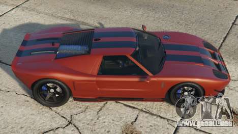 Vapid Bullet GT Police Roof Terracotta