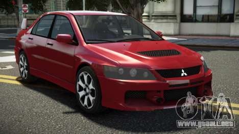 Mitsubishi Lancer Evolution IX MR V1.1 para GTA 4