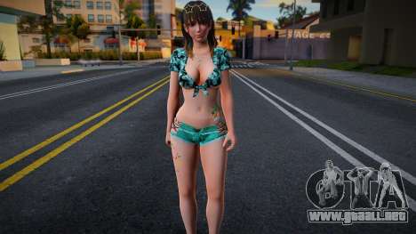 Nanami Loco Moco Vacation 2 para GTA San Andreas