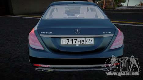 Mercedes-Benz X222 S600 Maybach JOBO para GTA San Andreas