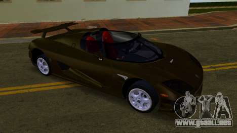 Koenigsegg CCXR Edition para GTA Vice City