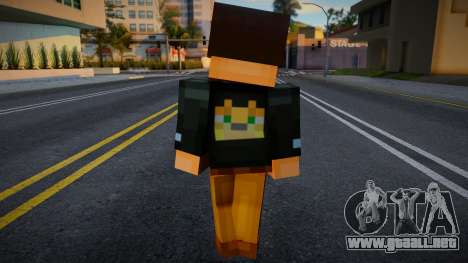 Minecraft Story - Gil MS para GTA San Andreas