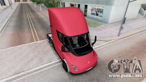 Tesla Semi Well Read para GTA San Andreas