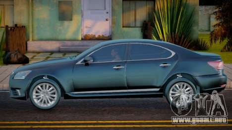 Lexus LS460 Green Interior para GTA San Andreas