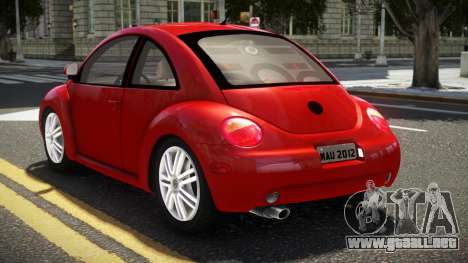 Volkswagen New Beetle SR para GTA 4