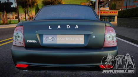 Lada Priora Black Edition 2017 para GTA San Andreas