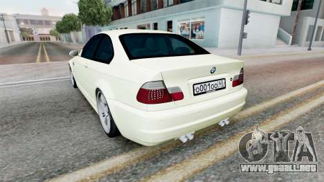 BMW M3 (E46) Isabelline para GTA San Andreas