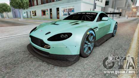 Aston Martin V8 Vantage GTE para GTA San Andreas