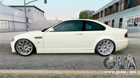 BMW M3 (E46) Isabelline para GTA San Andreas