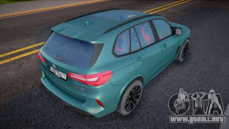 BMW X5m F95 CCD Diamond para GTA San Andreas