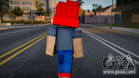 Minecraft Story - Romeo MS para GTA San Andreas