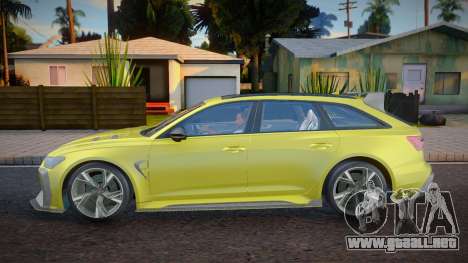 Audi RS6 C8 Diamond Avant para GTA San Andreas