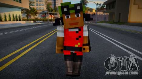 Minecraft Story - Olivia MS para GTA San Andreas