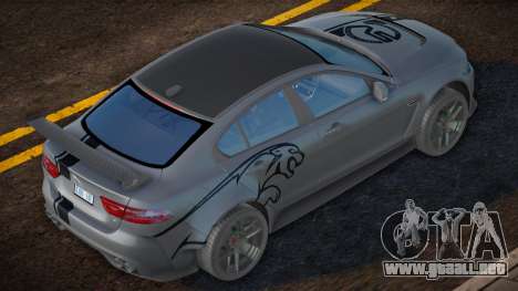 2017 Jaguar XE SV Project 8 (FIX) para GTA San Andreas