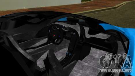 McLaren P1 Black Revel para GTA Vice City