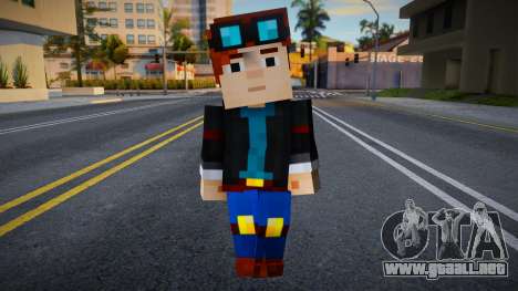 Minecraft Story - DanTDM MS para GTA San Andreas