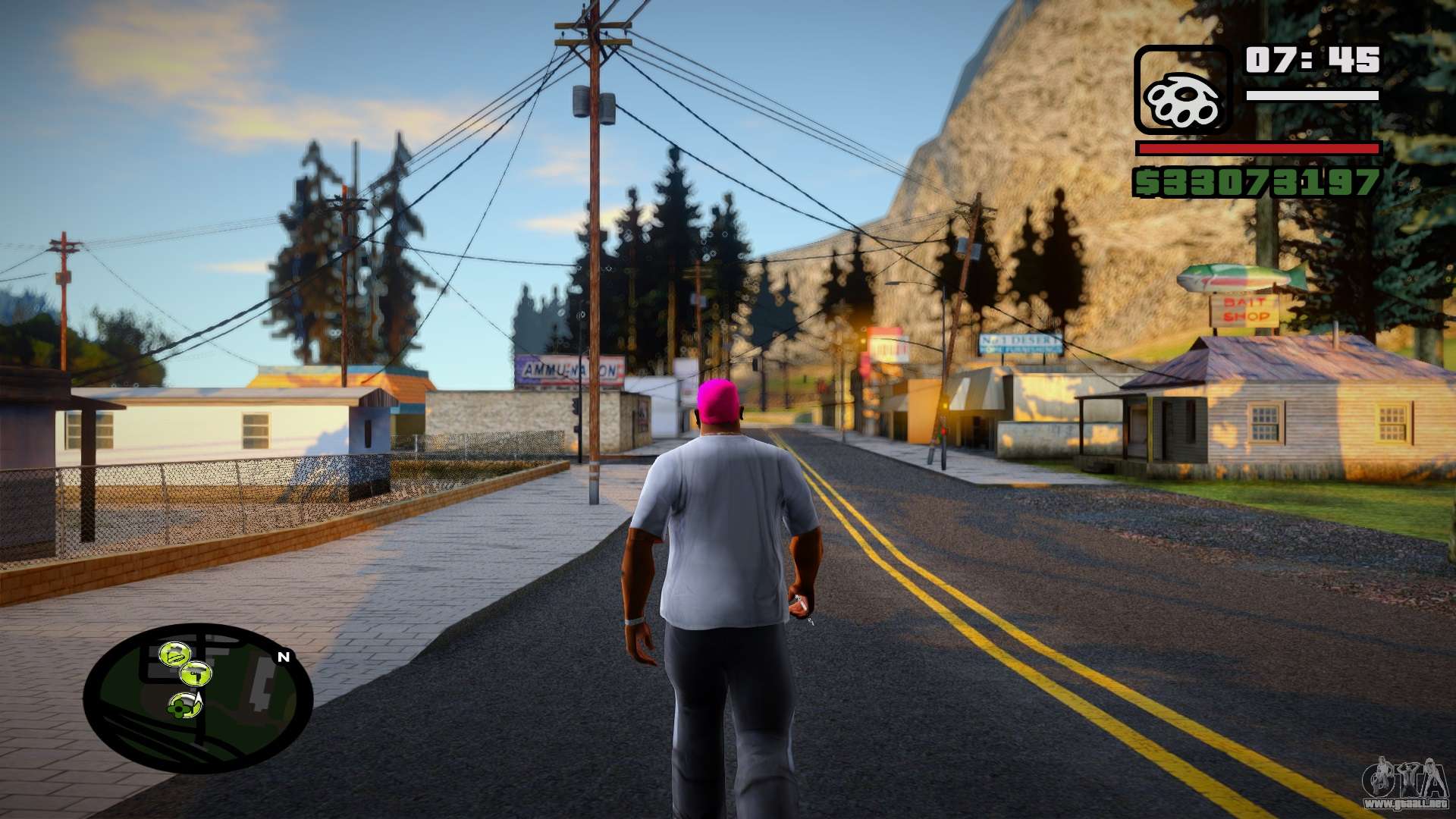 HD Hud para GTA San Andreas