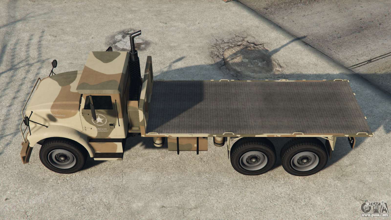 HVY Barracks Flatbed para GTA 5