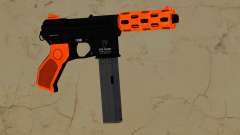 GTA V Vom Feuer Machine Pistol Orange Long para GTA Vice City