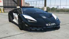 Lamborghini Centenario Seacrest County Police para GTA 5