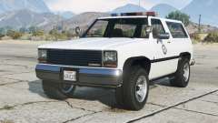 Declasse Rancher San Andreas Park Ranger para GTA 5
