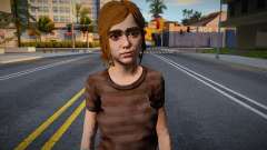 Skin de Ellie del Prologo de The Last of Us 2 para GTA San Andreas