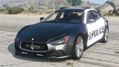 Maserati Ghibli Police 2014 para GTA 5