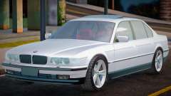 BMW L7 E38 White para GTA San Andreas