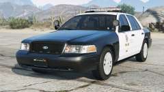 Ford Crown Victoria LAPD Eerie Black para GTA 5